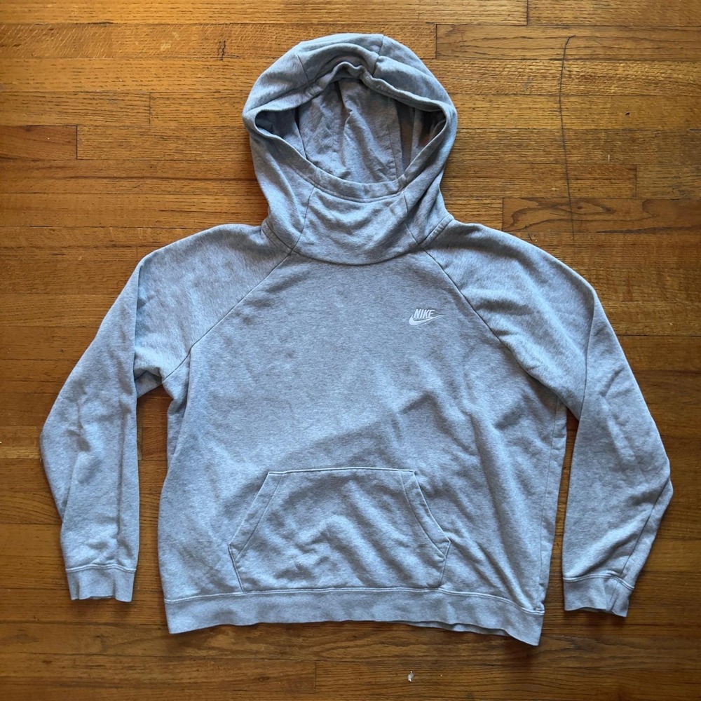 Nike Gray Hoodie Pullover Sweatshirt Men's XL Extra Large